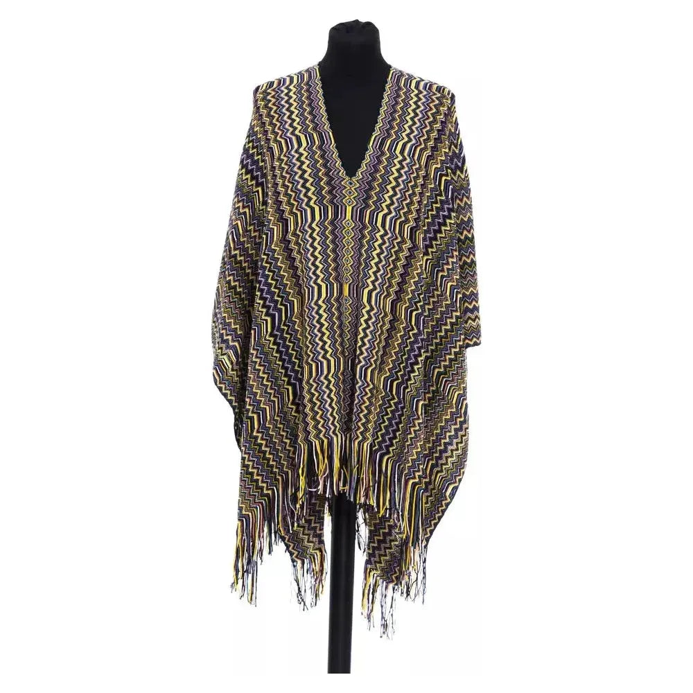 Missoni Multicolor Wool Poncho