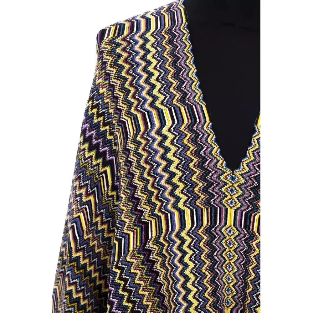 Missoni Multicolor Wool Poncho