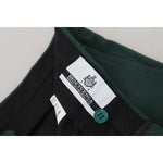 BENCIVENGA Dark Green Cotton Skinny Men Pants