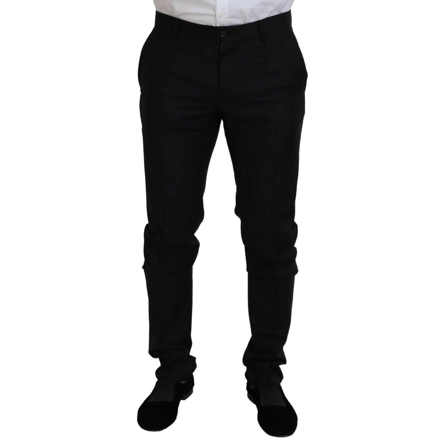 Dolce & Gabbana Black Single Breasted 2 Piece MARTINI Suit