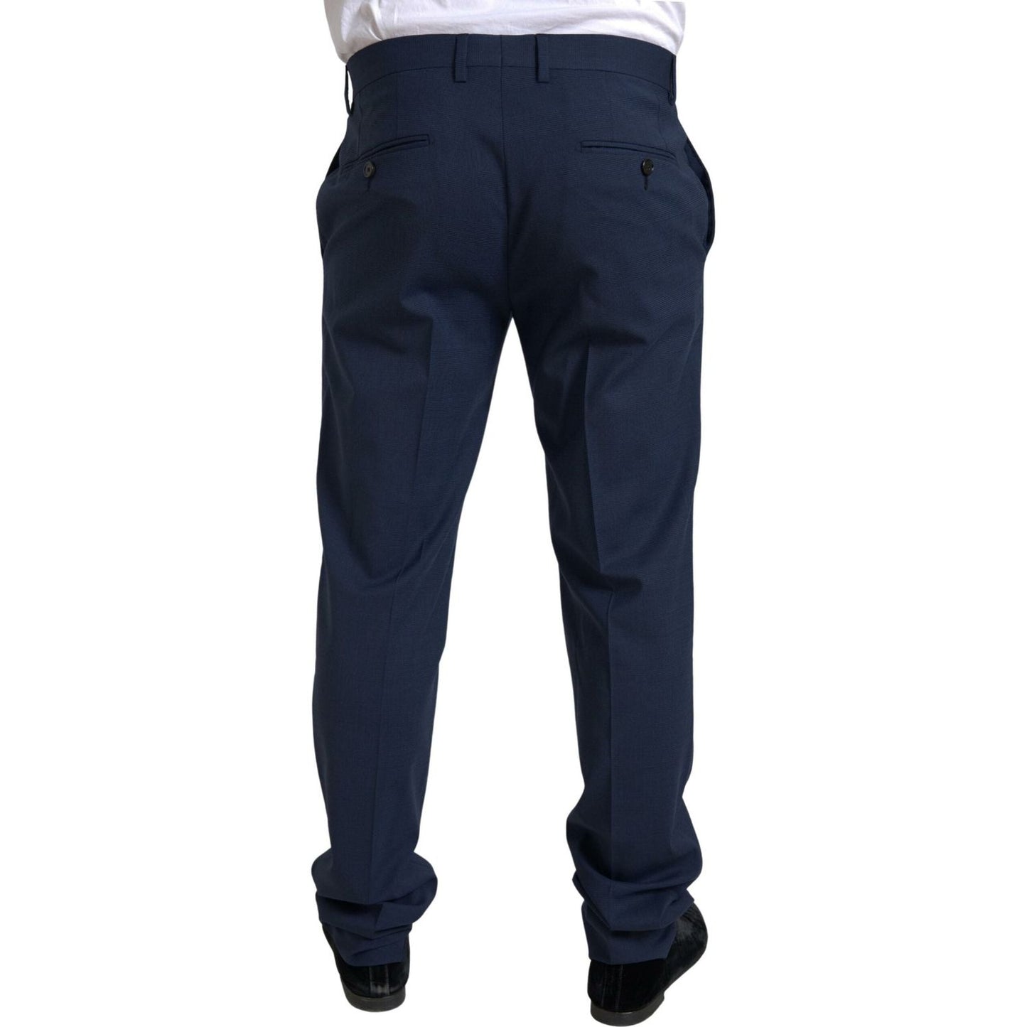 Dolce & Gabbana Blue 2 Piece Single Breasted SICILIA Suit