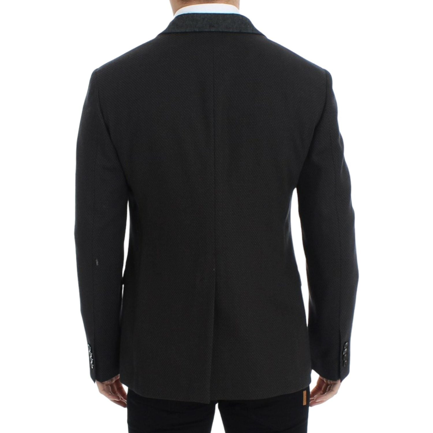 Dolce & Gabbana Brown wool slim fit blazer