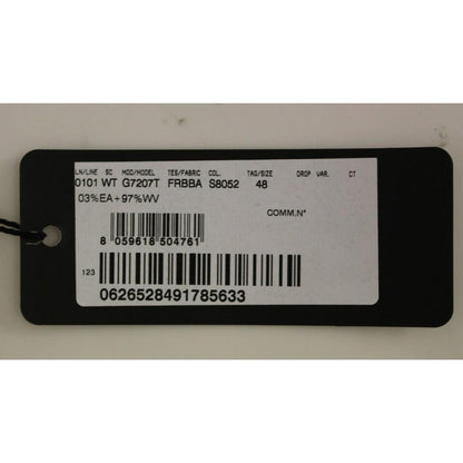 Dolce & Gabbana Gray Striped Wool Logo Vest Gilet Weste