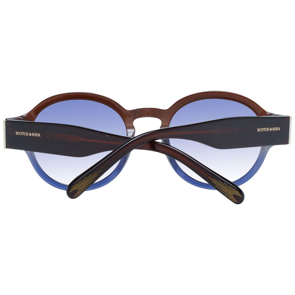Scotch & Soda Brown Acetate Sunglasses