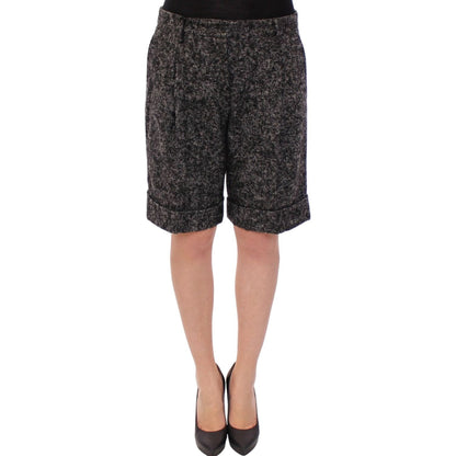 Dolce & Gabbana Gray wool shorts pants