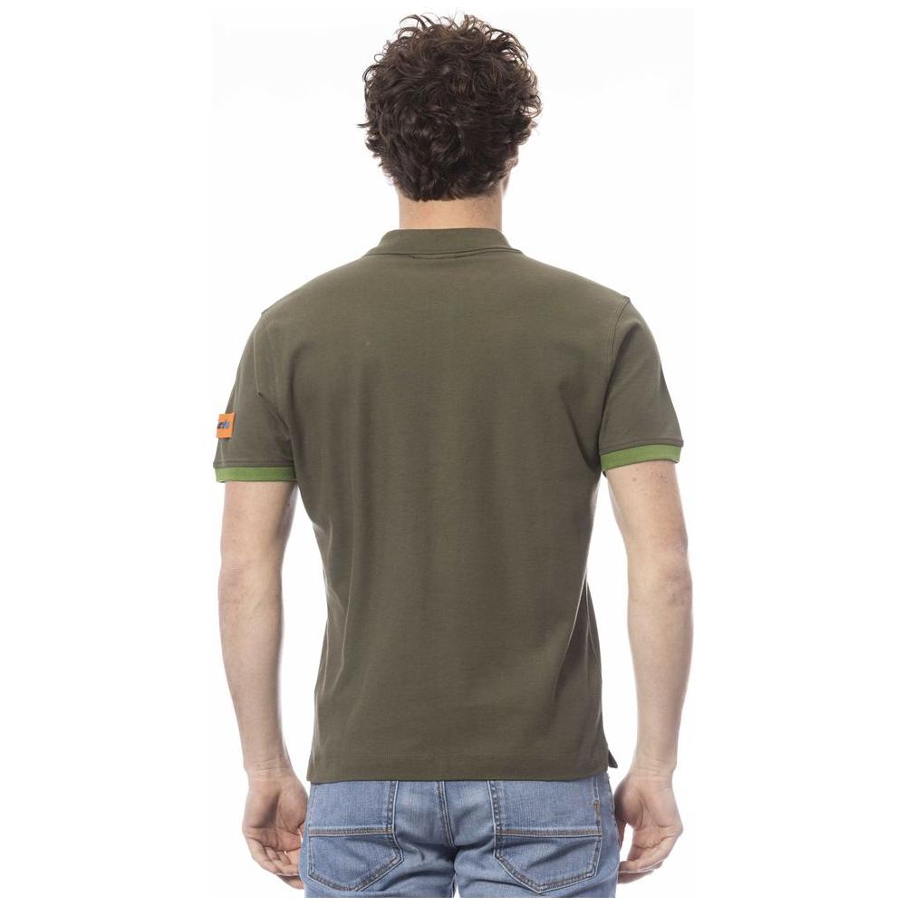 Invicta Green Cotton Polo Shirt