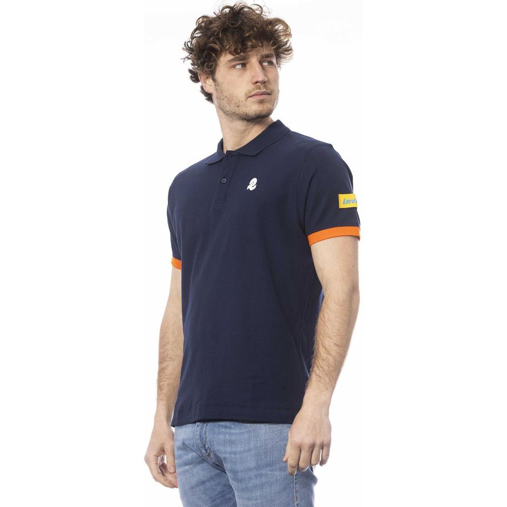 Invicta Blue Cotton Polo Shirt