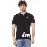 Invicta Black Cotton Men Polo Shirt