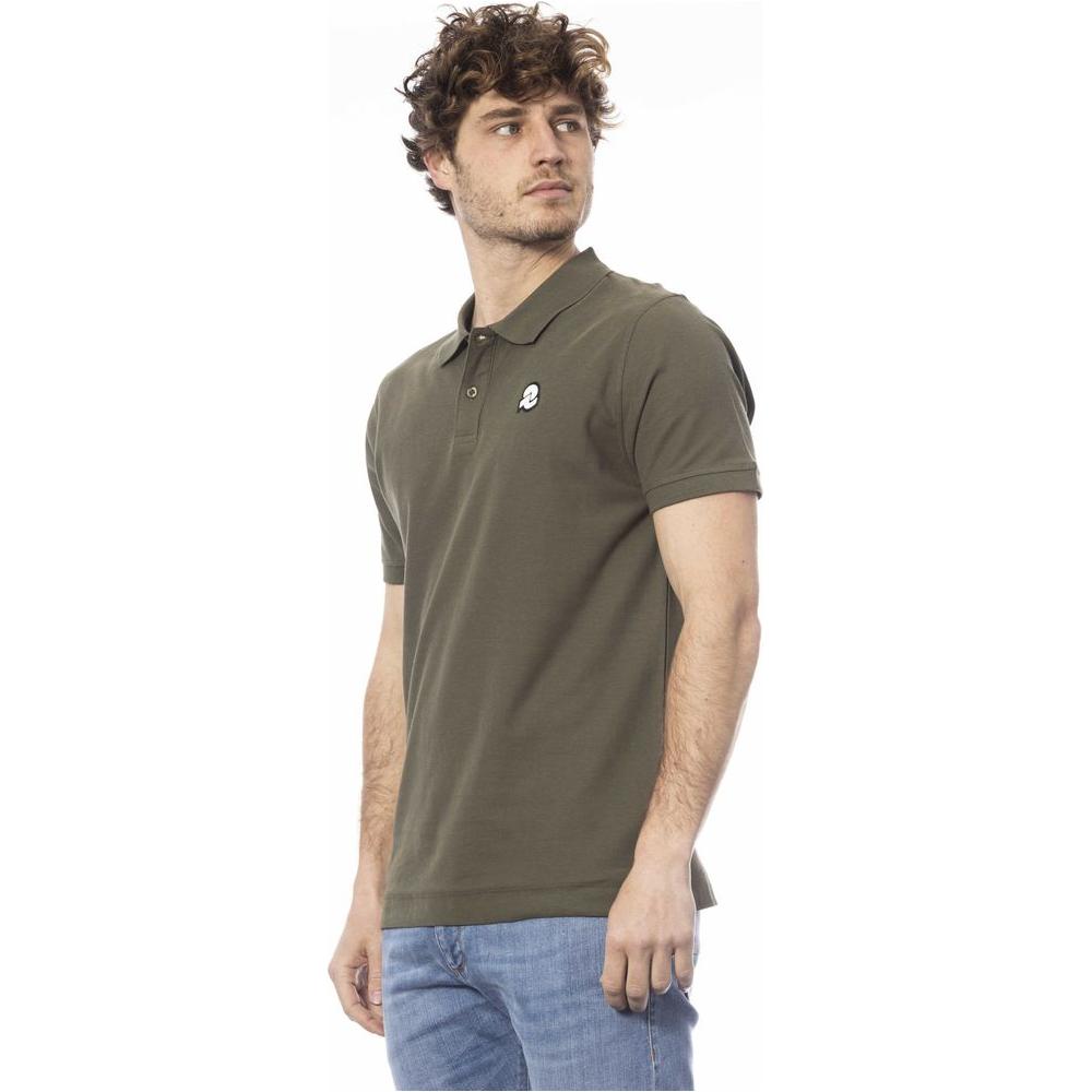 Invicta Green Cotton Polo Shirt