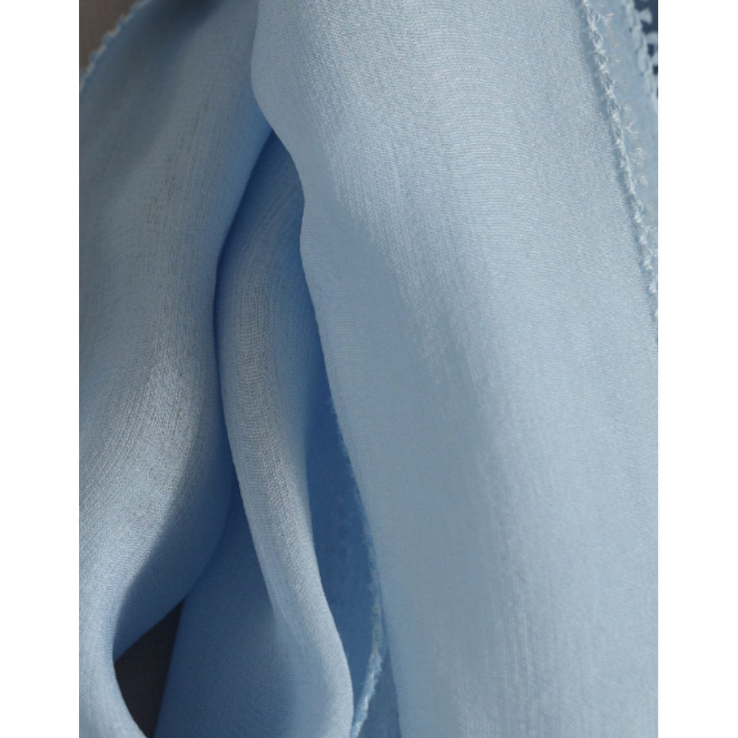 Dolce & Gabbana Blue Long Sleeves Ascot Collar Blouse Top