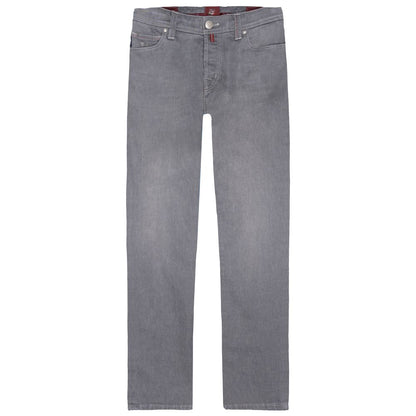 Tramarossa Gray Cotton Jeans Denim