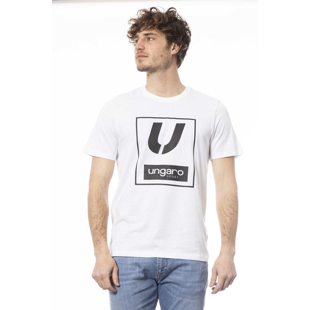 Ungaro Sport White Cotton T-Shirt