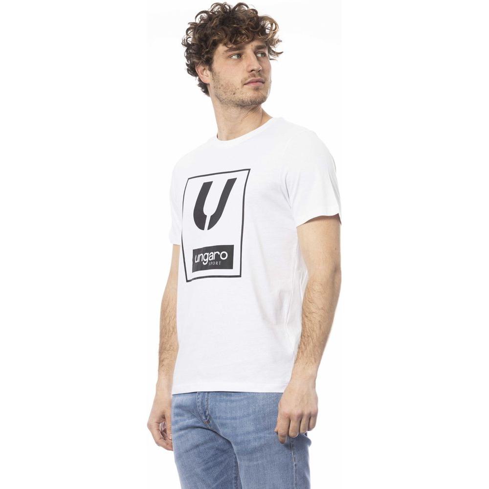 Ungaro Sport White Cotton T-Shirt
