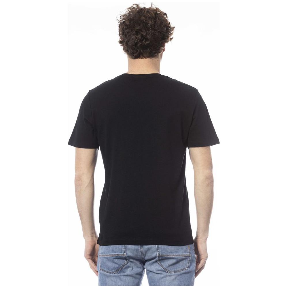 Ungaro Sport Black Cotton T-Shirt
