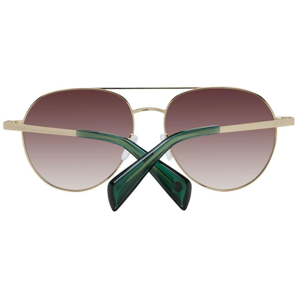 Ted Baker Gold Metal Sunglasses