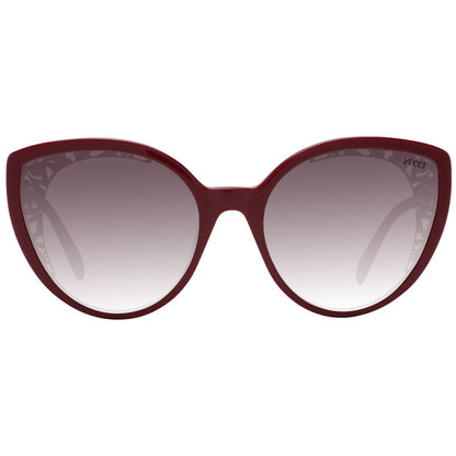 Emilio Pucci Red Plastic Sunglasses