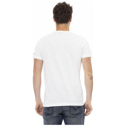 Trussardi Action White Cotton Men's T-Shirt