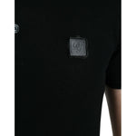 Dolce & Gabbana Black Logo Collared Short Sleeve T-shirt
