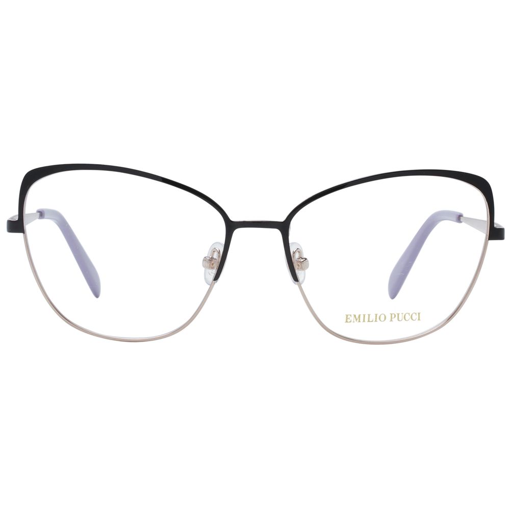 Emilio Pucci Black Metal Glasses (Frames)