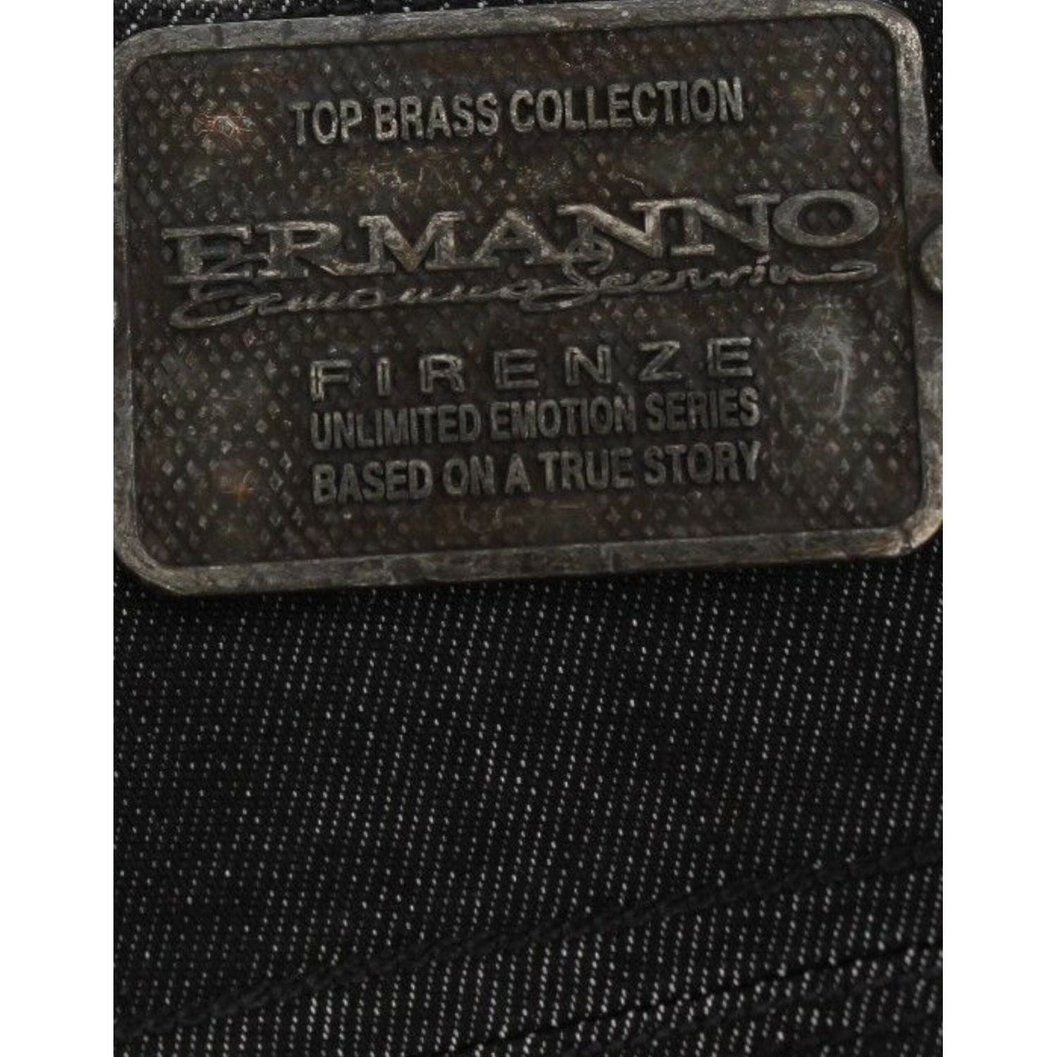 Ermanno Scervino Black Slim Jeans Denim Pants Skinny Leg Stretch