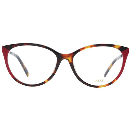 Emilio Pucci Red Plastic Glasses (Frames)