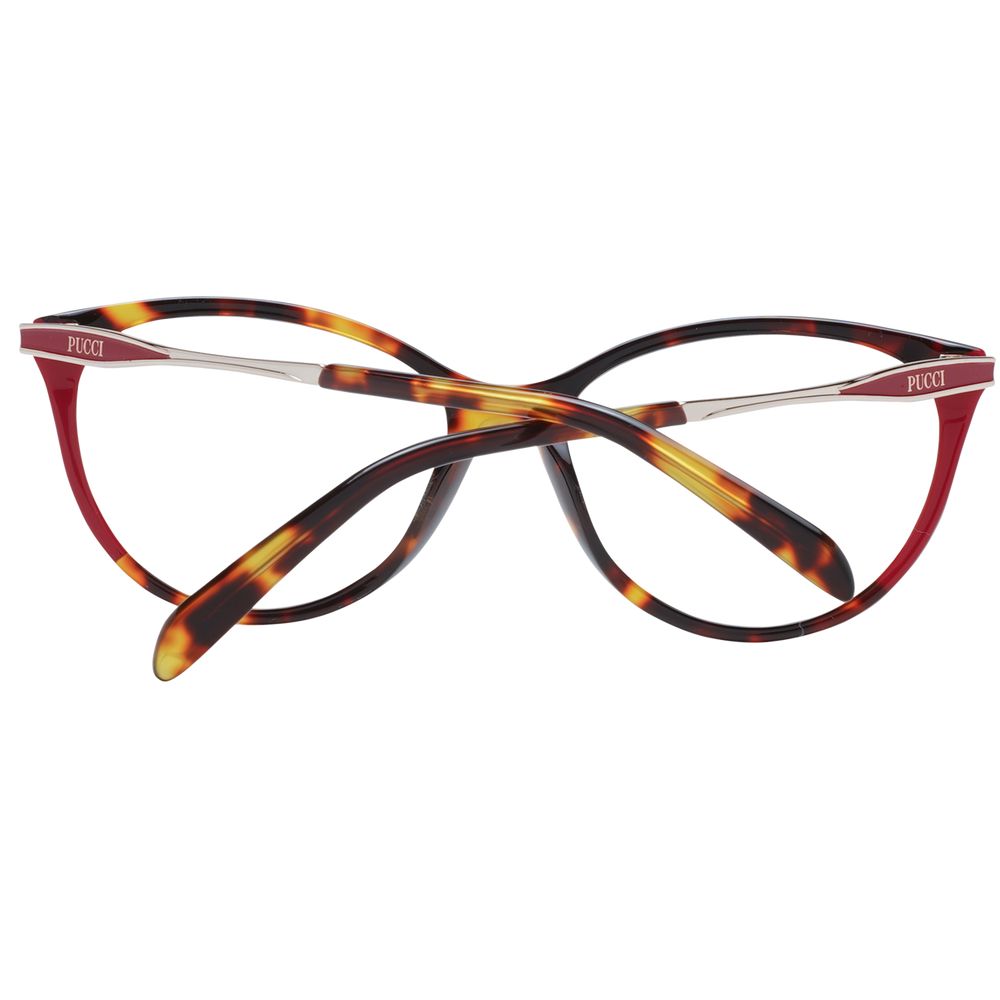 Emilio Pucci Red Plastic Glasses (Frames)