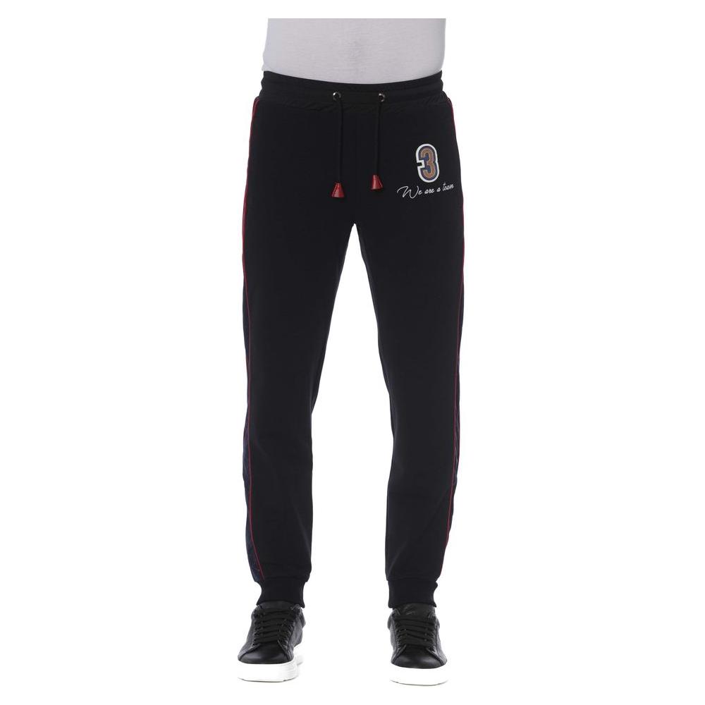 Trussardi Black Cotton Pant