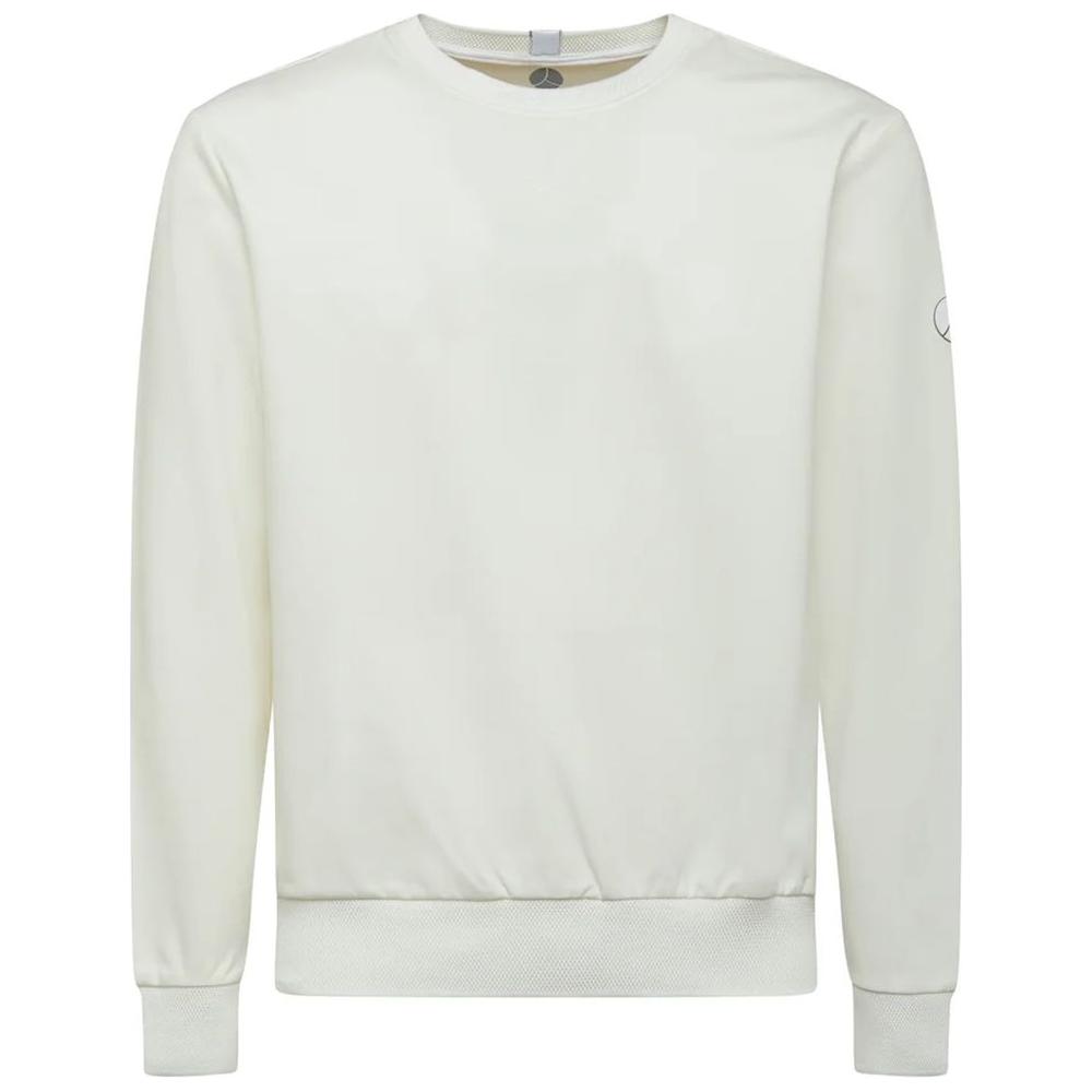 People Of Shibuya White Cotton Men Sweater