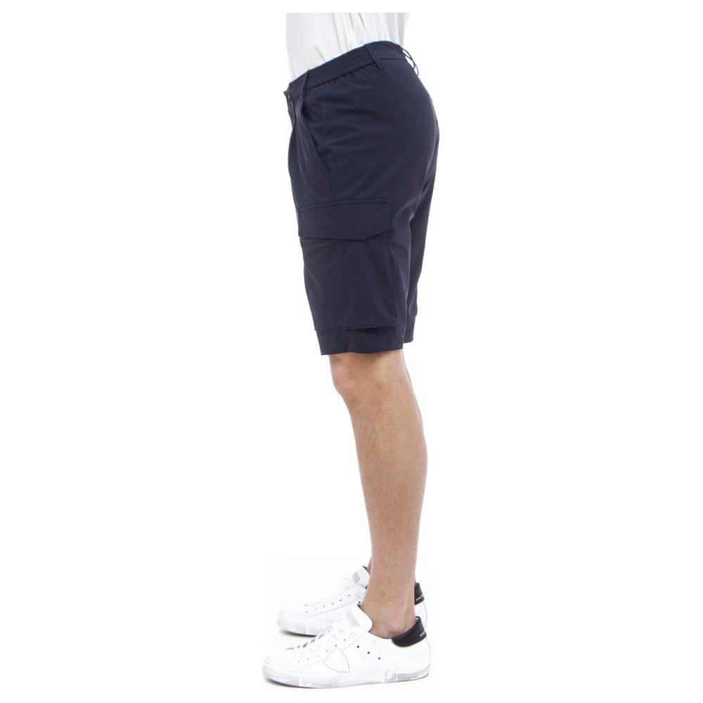 People Of Shibuya Blue Polyamide Short