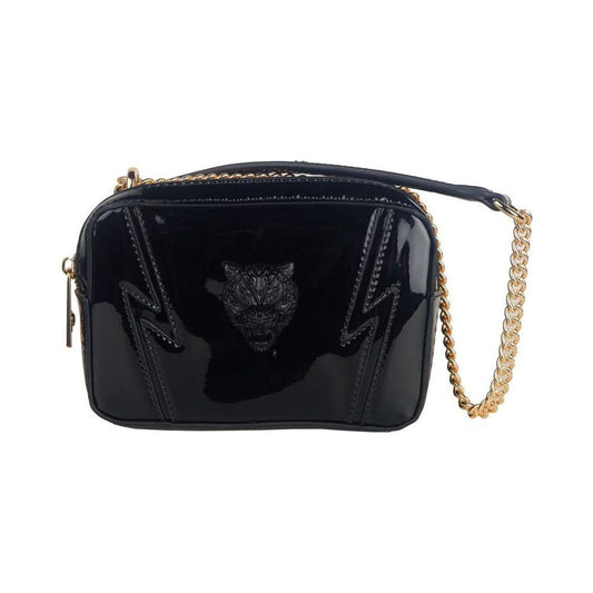 Plein Sport Black Polyethylene Women Crossbody Bag