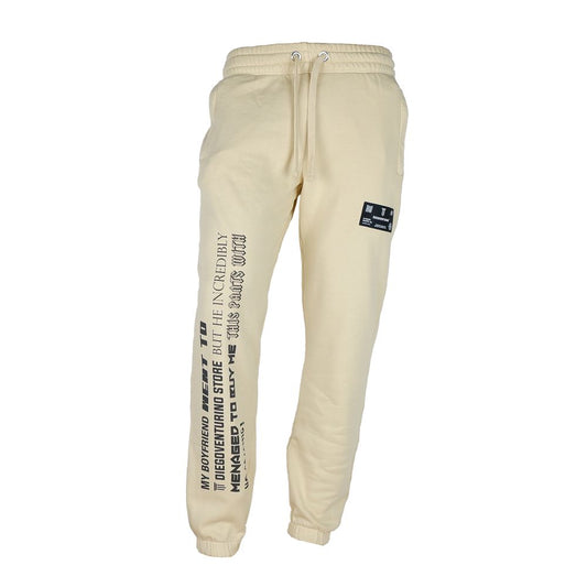 Diego Venturino Beige Cotton Men's Track Pant DI-6855-S
