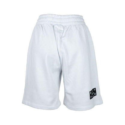 Diego Venturino White Cotton Women Shorts Shorts