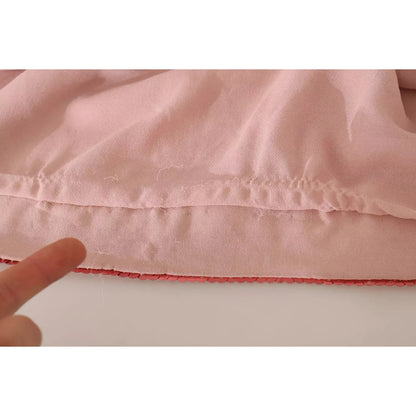 Dolce & Gabbana Pink Floral Sequined Crystal Gown Dress