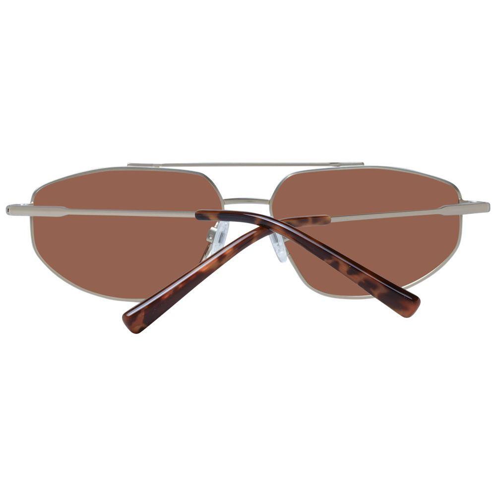 Serengeti Gold Metal Sunglasses