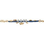 Dolce & Gabbana Gold Tone Brass Chain Star Fashion Bracelet Bracelet