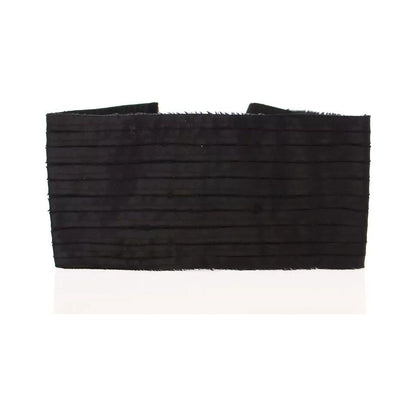 Dolce & Gabbana Black Silk Womens Waist Cummerbund