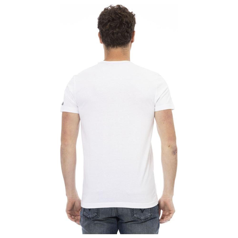 Trussardi Action White Cotton Men's T-Shirt