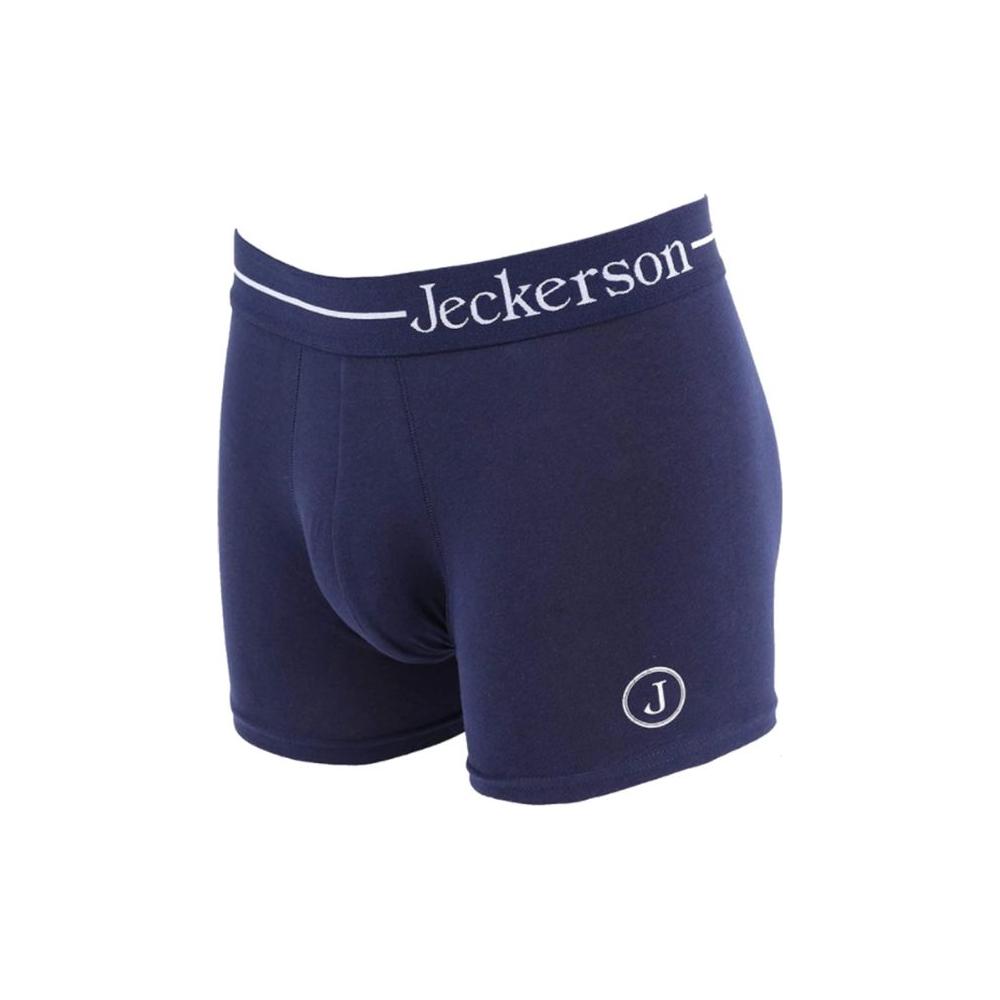 Jeckerson Blue Cotton Boxer