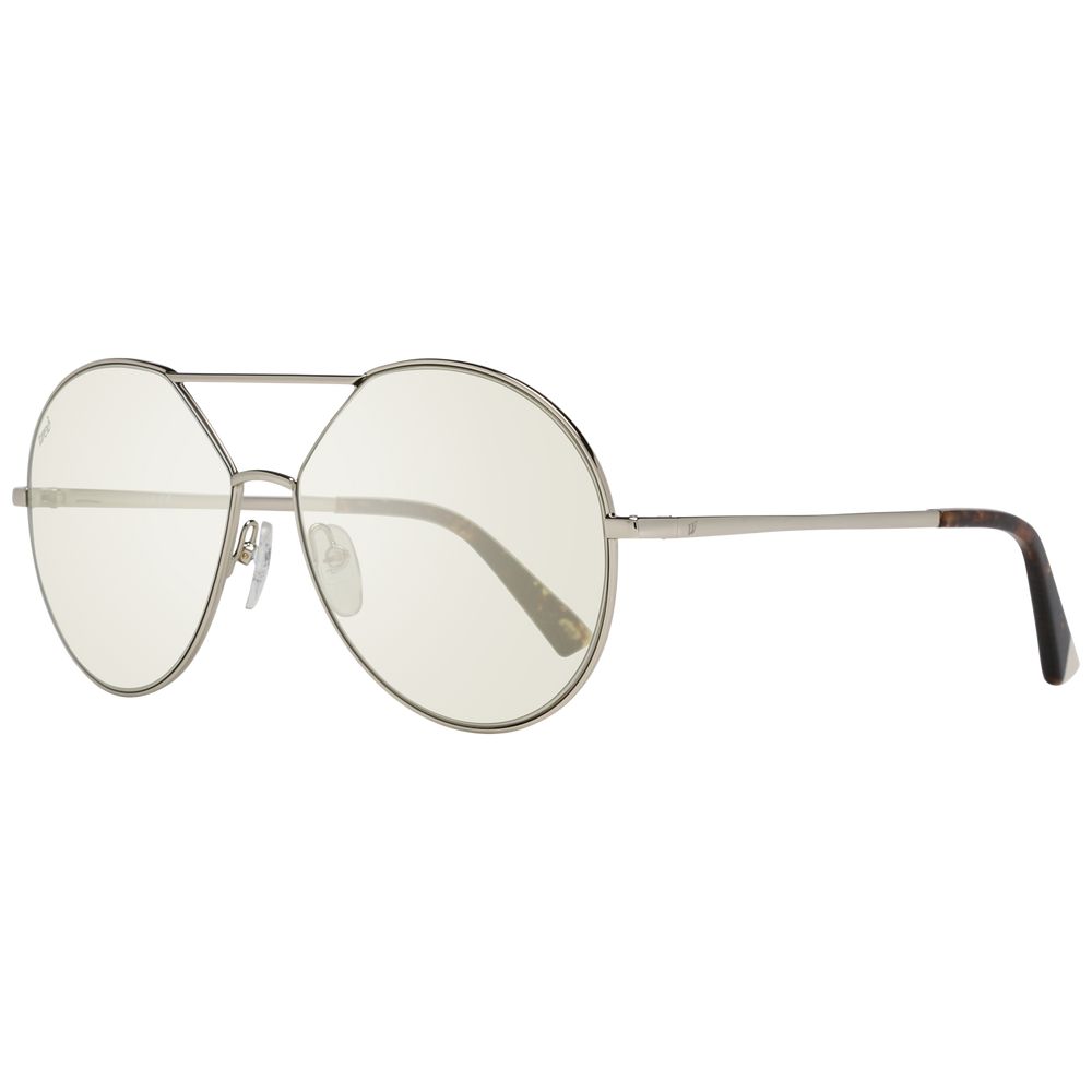 Web Gold Metal Sunglasses