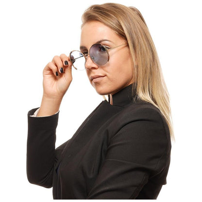 Swarovski Gold Women Sunglass