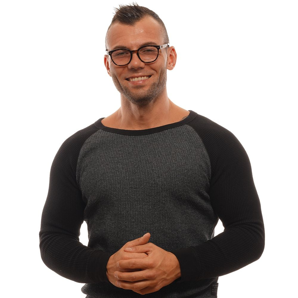 Ermenegildo Zegna Brown Plastic Glasses (Frames)