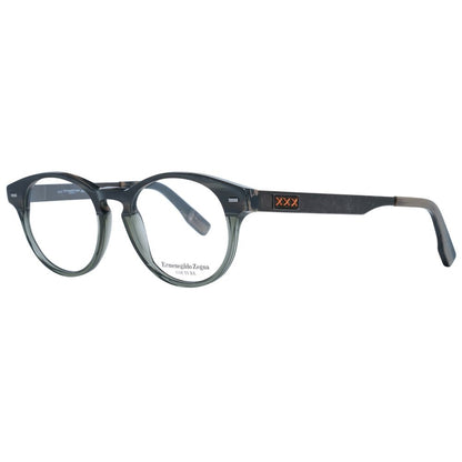 Ermenegildo Zegna Gray Plastic Glasses (Frames)