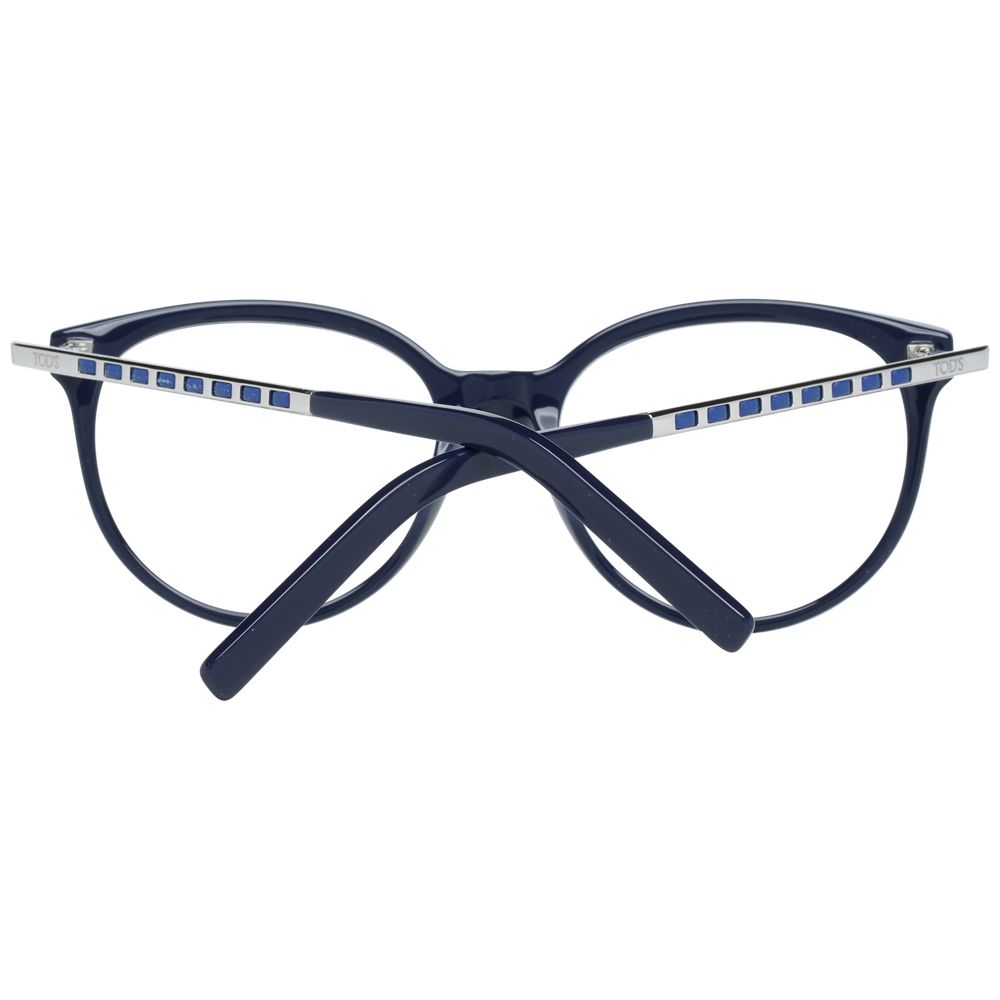 Tod's Blue Metal & Plastic Glasses (Frames)