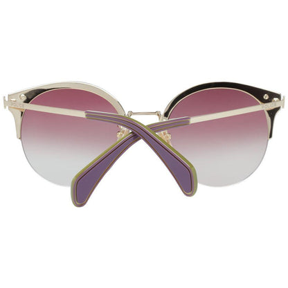 Police Gold Women Sunglass
