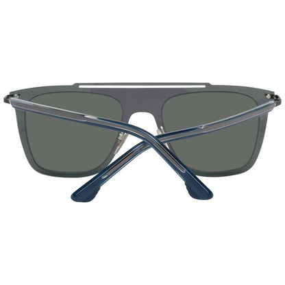 Police Blue Plastic Sunglasses