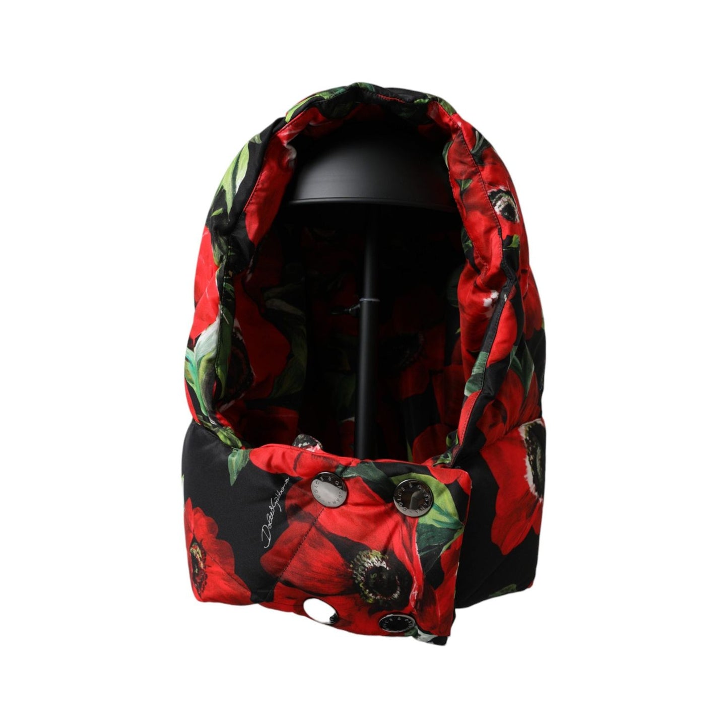 Dolce & Gabbana Multicolor Anemone Whole Head Wrap Hat