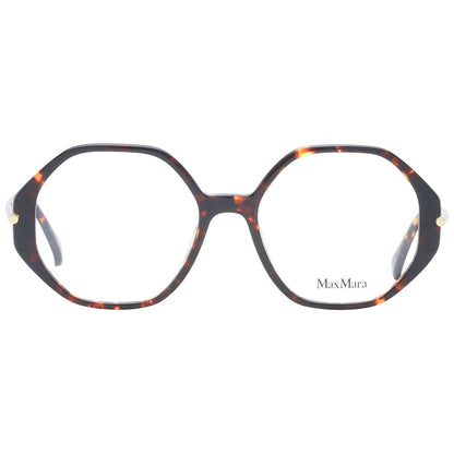 Max Mara Brown Plastic Glasses (Frames) Max Mara