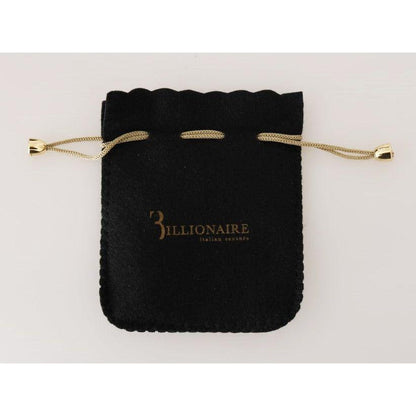 Billionaire Italian Couture Brown Leather Cardholder Wallet Wallet