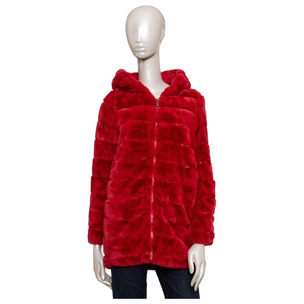 Baldinini Trend Red Polyester Women's Jacket