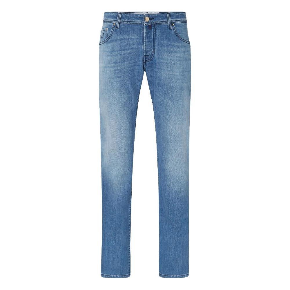 Jacob Cohen Blue Cotton Jeans Denim